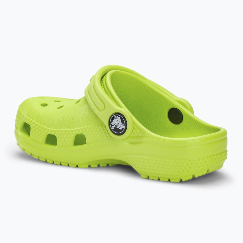 Klapki dziecięce Crocs Classic Clog Toddler limeade 4