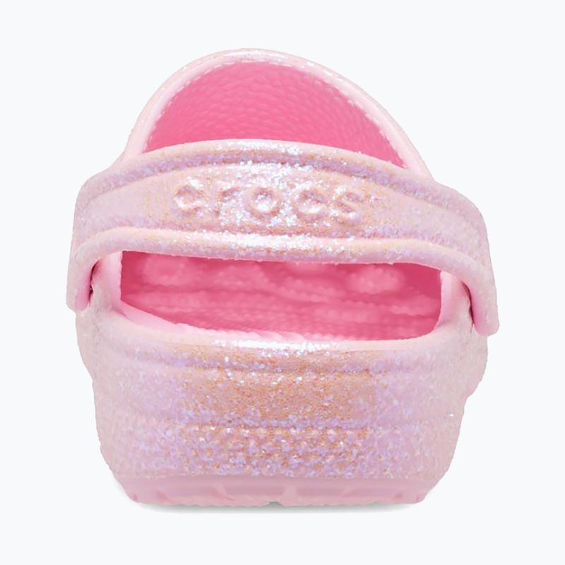 Klapki dziecięce Crocs Classic Glitter Clog Kids flamingo 13