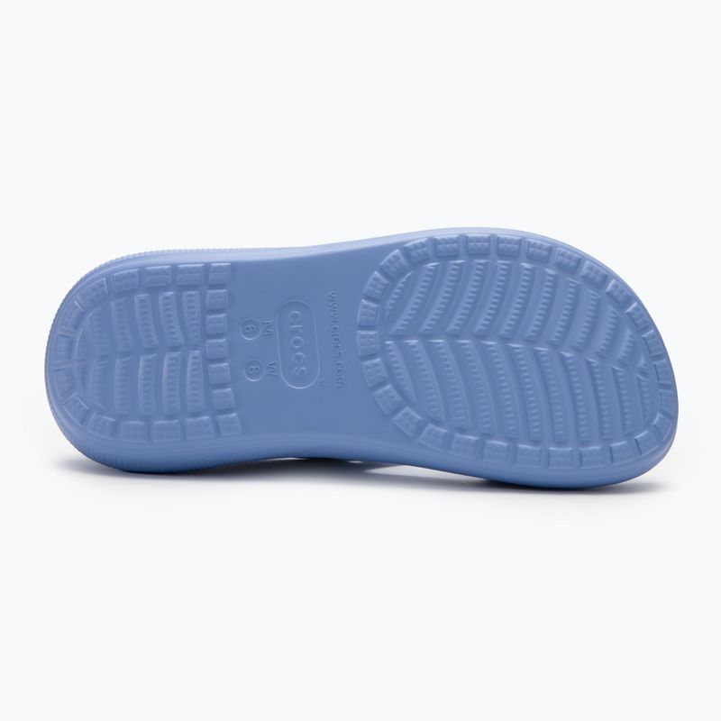 Klapki damskie Crocs Classic Crush Sandal moon jelly 4