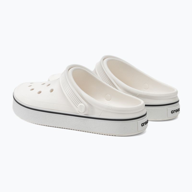 Klapki męskie Crocs Crocband Clean Of Court Clog white 4