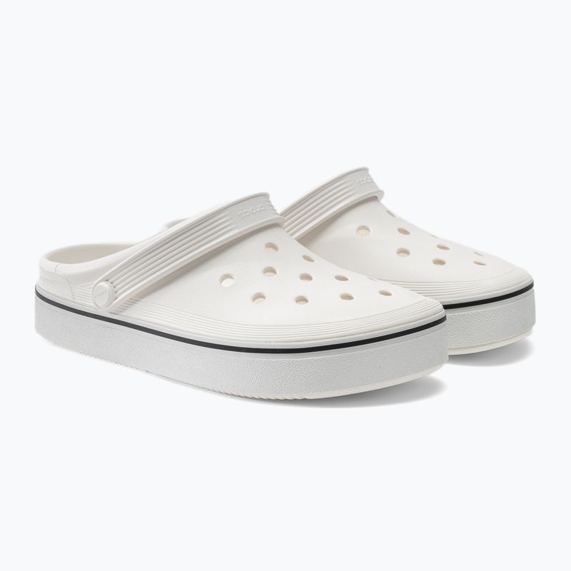 Klapki męskie Crocs Crocband Clean Of Court Clog white 5