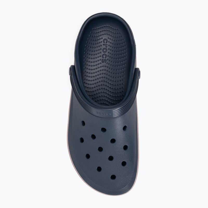 Klapki męskie Crocs Crocband Clean Of Court Clog navy 7