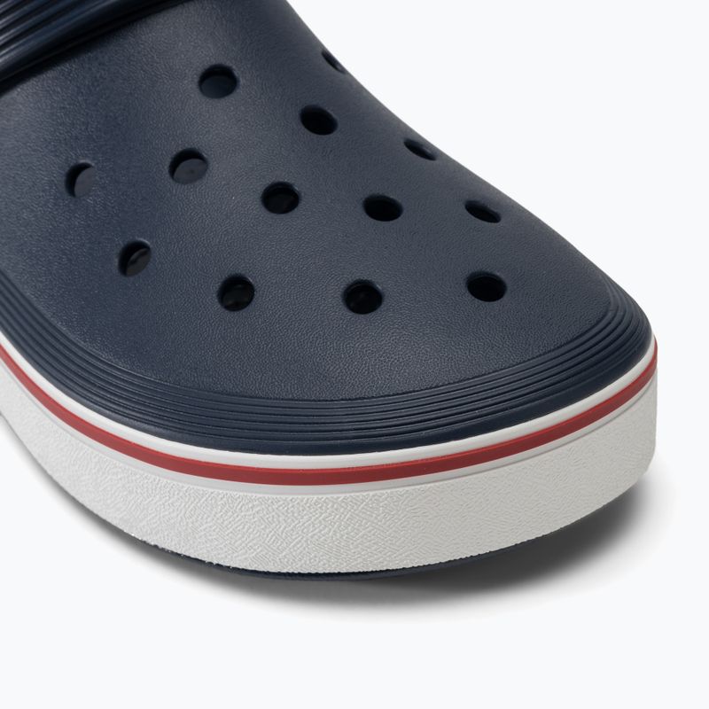 Klapki męskie Crocs Crocband Clean Of Court Clog navy 8