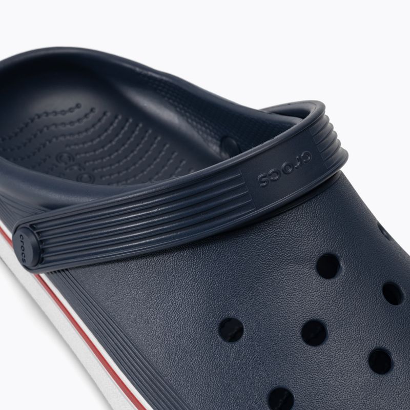 Klapki męskie Crocs Crocband Clean Of Court Clog navy 9