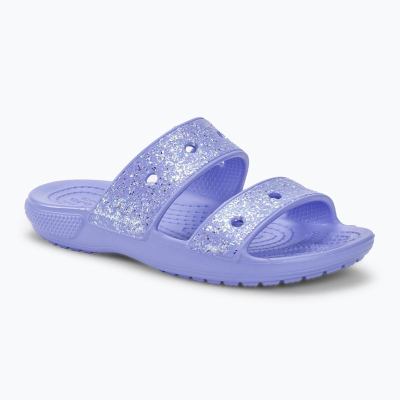 Klapki dziecięce Crocs Classic Crocs Glitter moon jelly