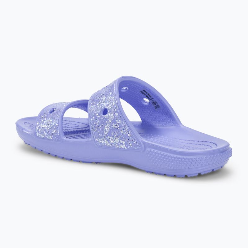 Klapki dziecięce Crocs Classic Crocs Glitter moon jelly 3