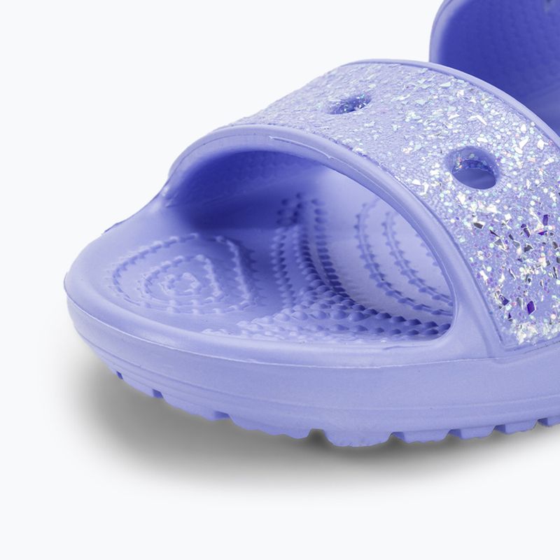 Klapki dziecięce Crocs Classic Crocs Glitter moon jelly 7