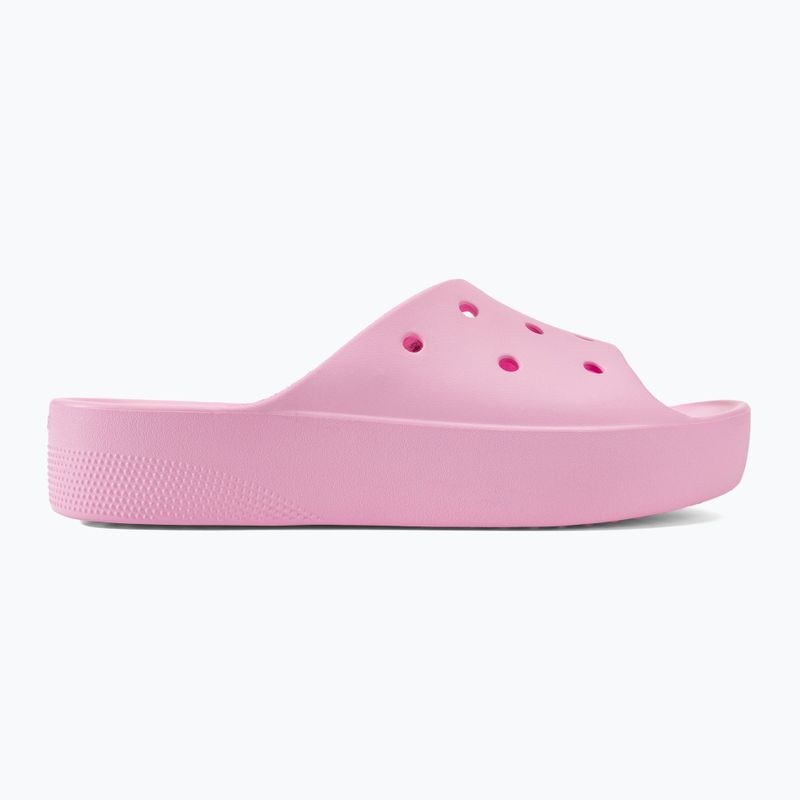 Klapki damskie Crocs Classic Platform flamingo 2