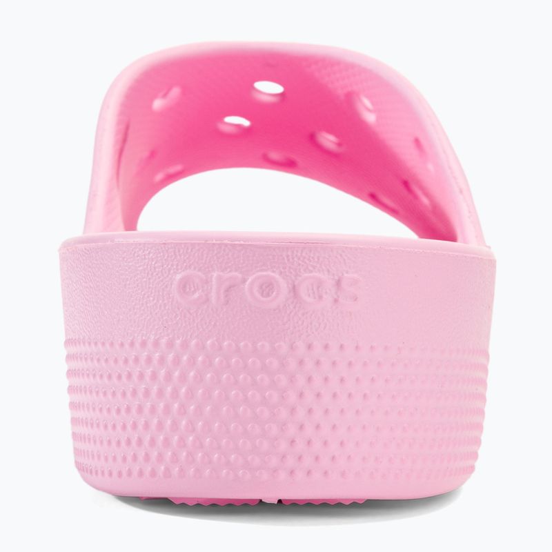 Klapki damskie Crocs Classic Platform flamingo 6