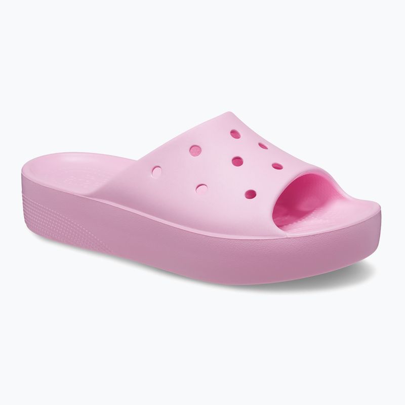 Klapki damskie Crocs Classic Platform flamingo 8