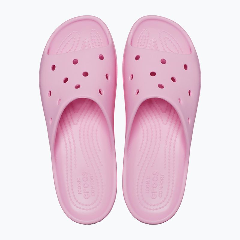 Klapki damskie Crocs Classic Platform flamingo 11
