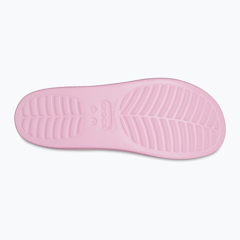 Klapki damskie Crocs Classic Platform flamingo 12
