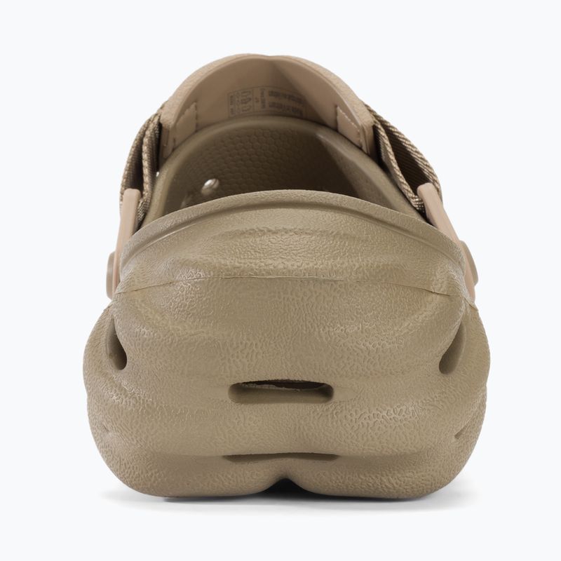 Klapki Crocs Echo Clog Kids khaki 7