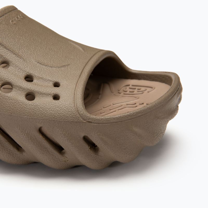 Klapki Crocs Echo Slide tumbleweed 7