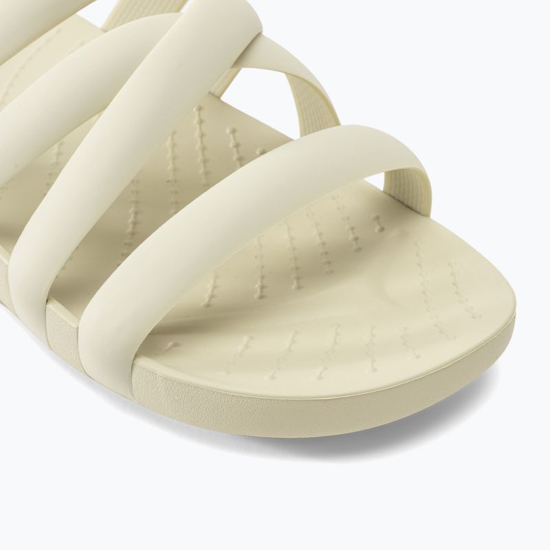 Klapki damskie Crocs Splash Strappy Sandal bone 7