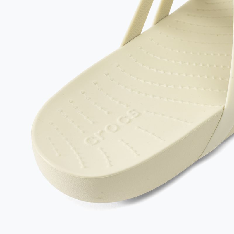 Klapki damskie Crocs Splash Strappy Sandal bone 9