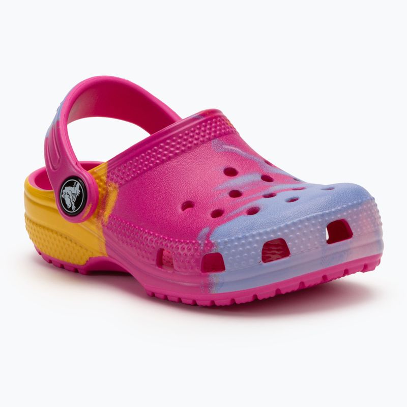 Klapki dziecięce Crocs Classic Ombre Clog Toddler juice/multi 2