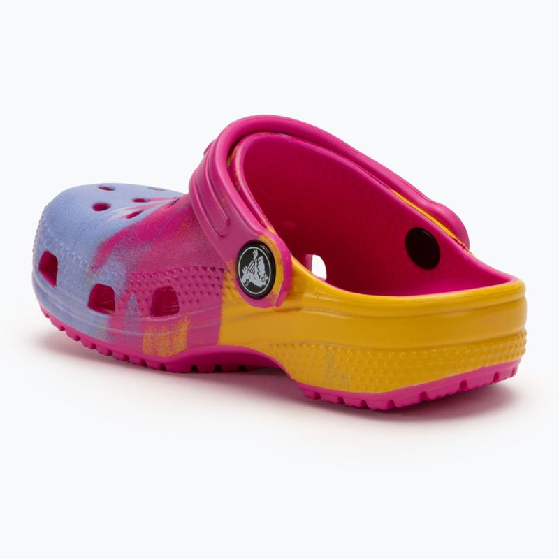 Klapki dziecięce Crocs Classic Ombre Clog Toddler juice/multi 4