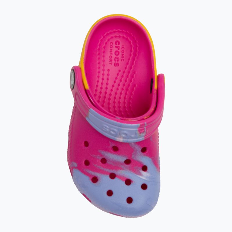 Klapki dziecięce Crocs Classic Ombre Clog Toddler juice/multi 6