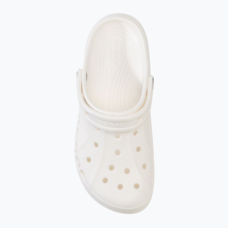 Klapki Crocs Baya Platform Clog white 6