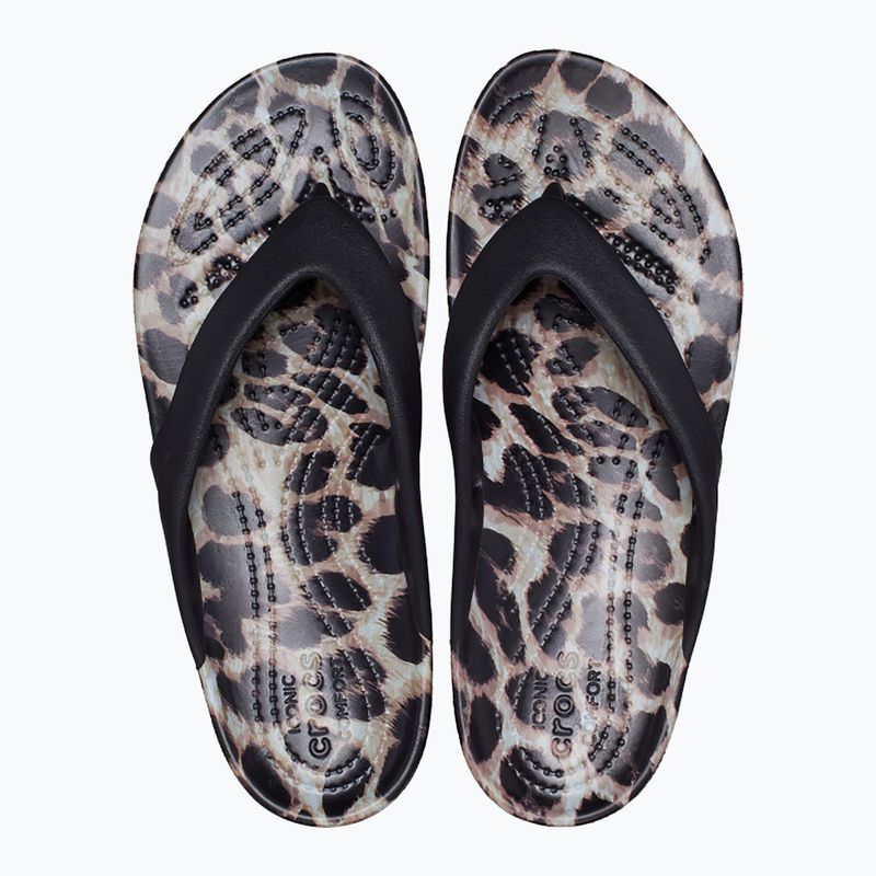 Japonki damskie Crocs Kadee II Graphic black/multi animal 11