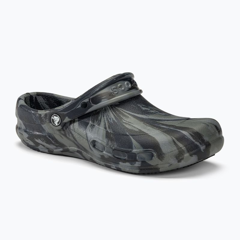 Klapki Crocs Bistro Work Graphic Clog deep navy/multi 2
