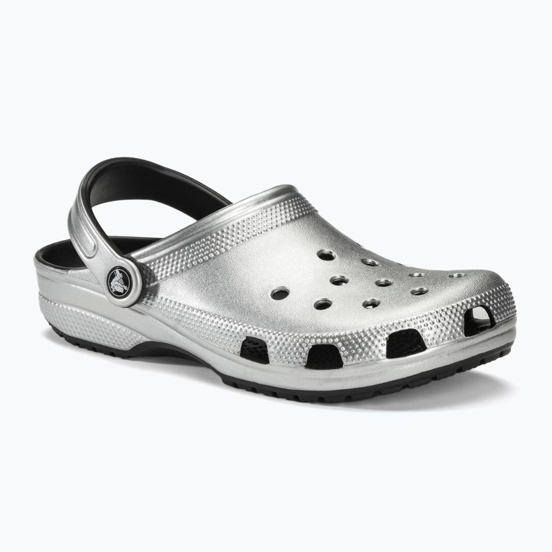 Klapki Crocs Classic silver/metallic 2