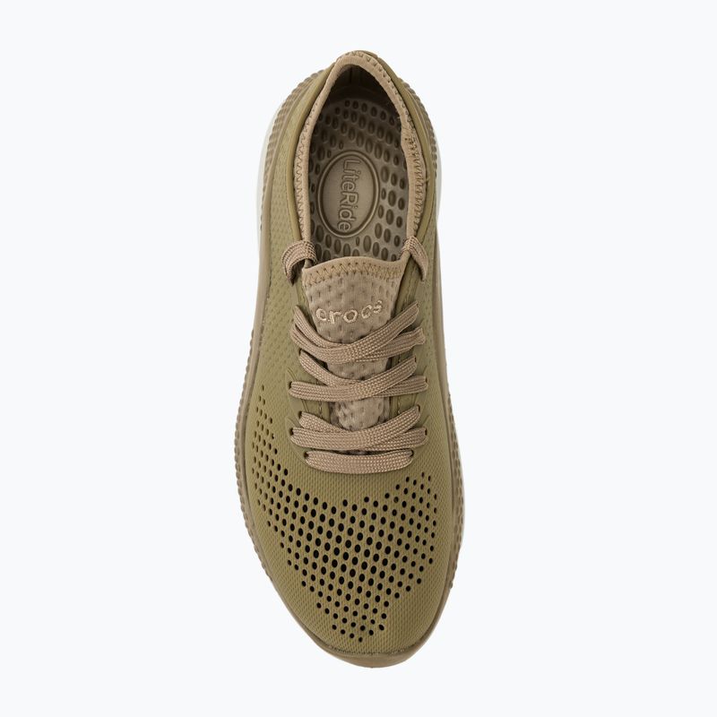 Buty męskie Crocs LiteRide 360 Pacer khaki 5