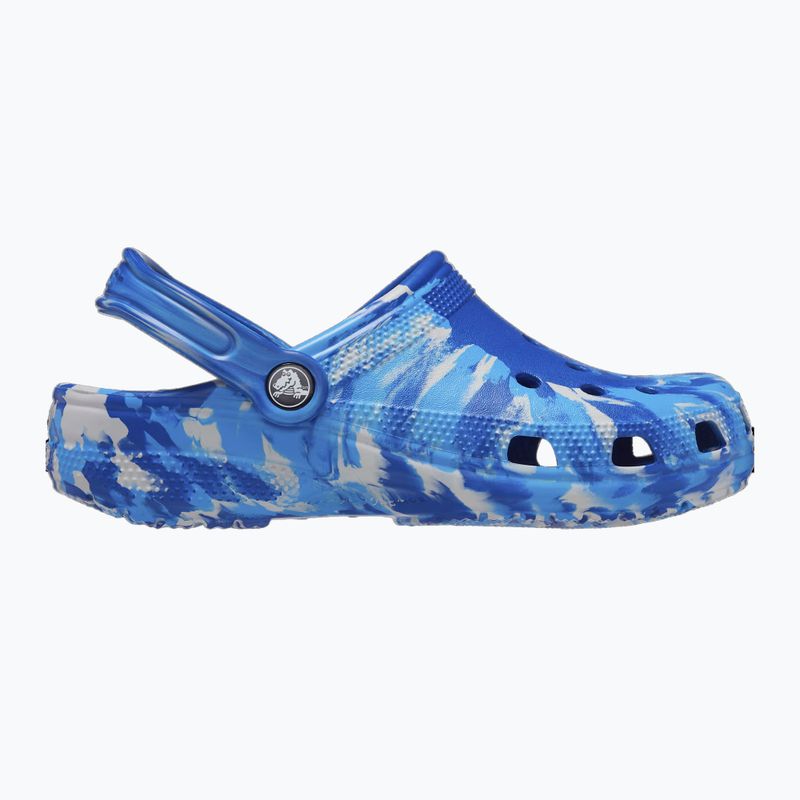 Klapki Crocs Classic Marbled Clog blue bolt/multi 10
