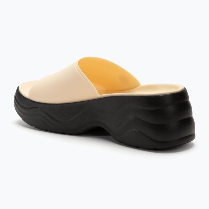 Klapki damskie Crocs Skyline Slide vanilla/black 3