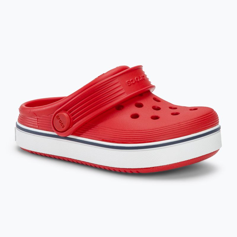 Klapki dziecięce Crocs Crocband Clog T flame