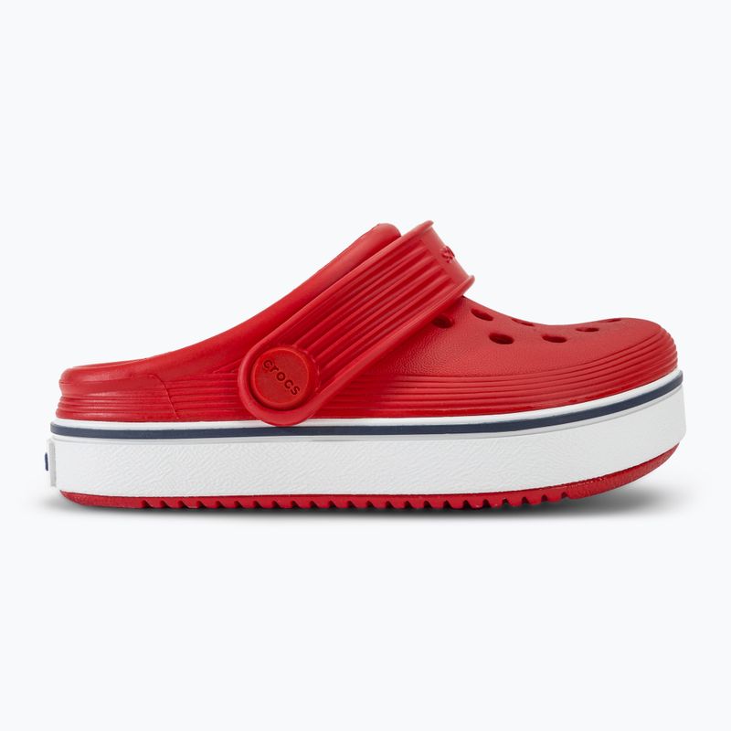 Klapki dziecięce Crocs Crocband Clog T flame 3