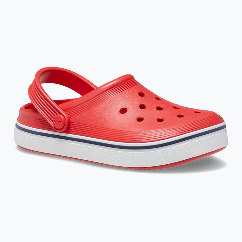 Klapki dziecięce Crocs Crocband Clog T flame 9
