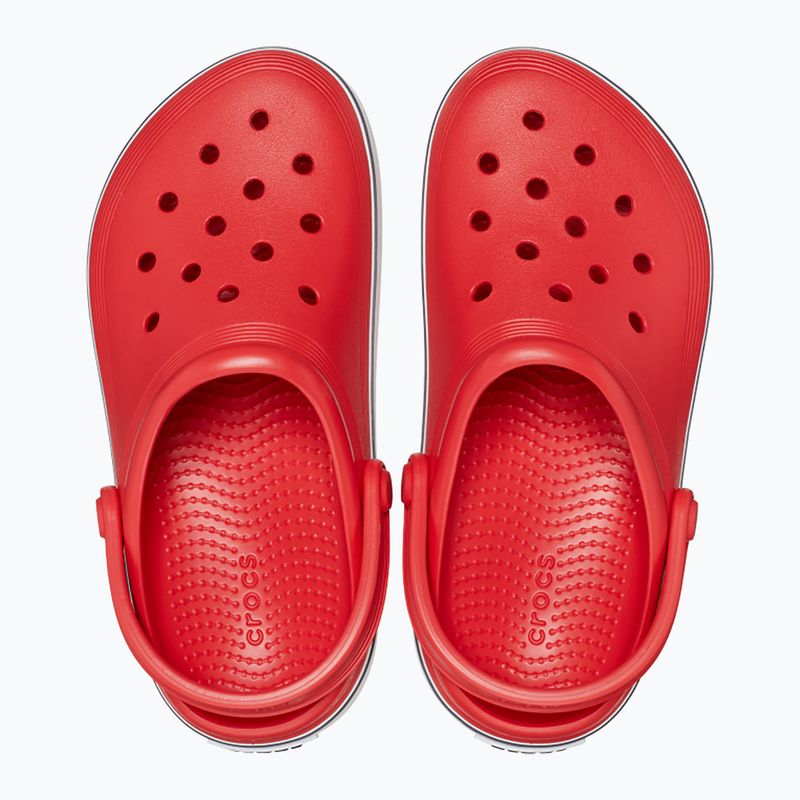 Klapki dziecięce Crocs Crocband Clog T flame 12