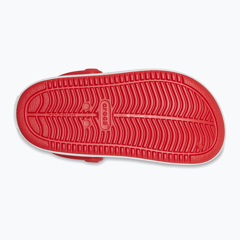 Klapki dziecięce Crocs Crocband Clog T flame 14