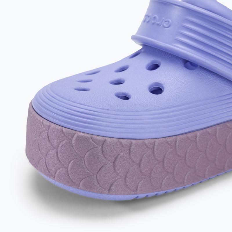Klapki dziecięce Crocs Off Court Reflect Mermaid moon jelly/multi 8