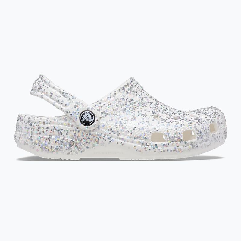 Klapki dziecięce Crocs Classic Starry Glitter white 10