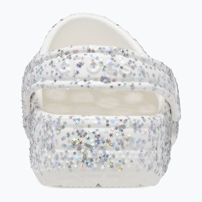 Klapki dziecięce Crocs Classic Starry Glitter white 11