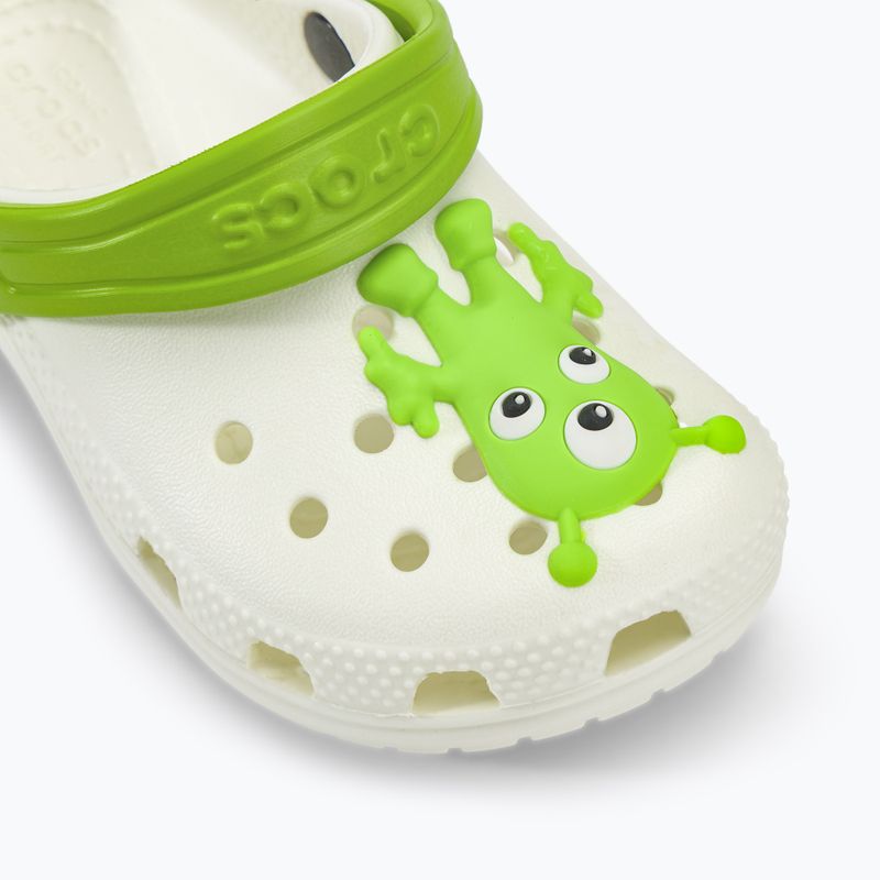 Klapki dziecięce Crocs Classic Glow Alien multicolor 9
