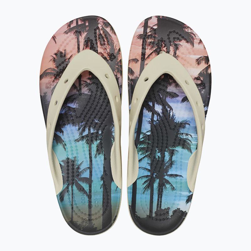 Japonki damskie Crocs Classic Platform Retro Resort bone/multi 11