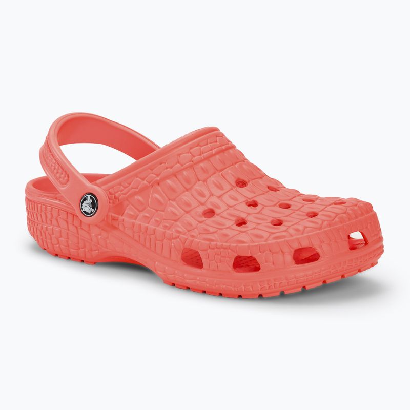 Klapki Crocs Classic Crocskin guava 2