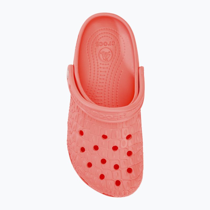 Klapki Crocs Classic Crocskin guava 6