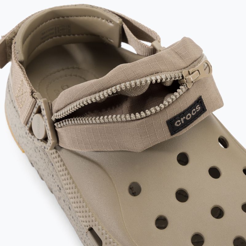 Klapki Crocs Hiker Xscape 2.0 Festival Clog khaki/multi 9