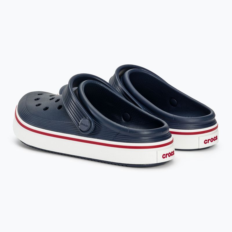 Klapki Crocs Crocband Clean Off Court Clog Kids navy/pepper 4