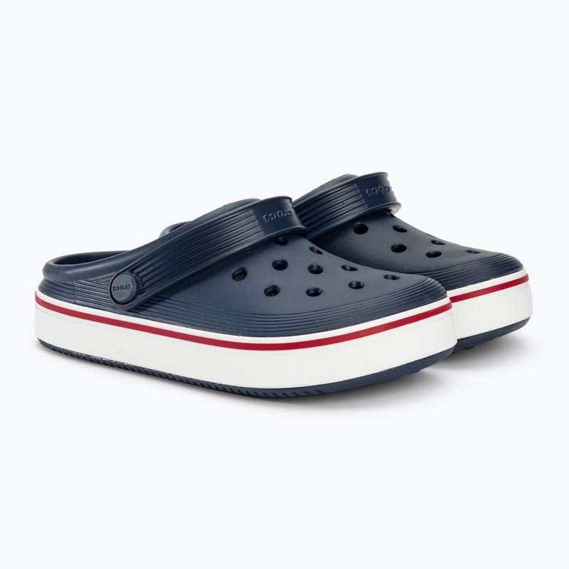 Klapki Crocs Crocband Clean Off Court Clog Kids navy/pepper 5