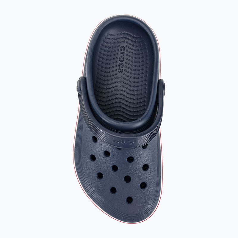 Klapki Crocs Crocband Clean Off Court Clog Kids navy/pepper 7