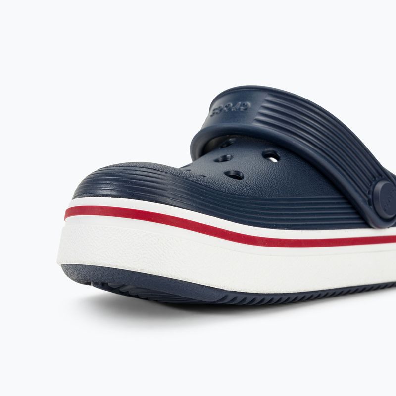 Klapki dziecięce Crocs Crocband Clean Of Court Clog Toddler navy/pepper 9