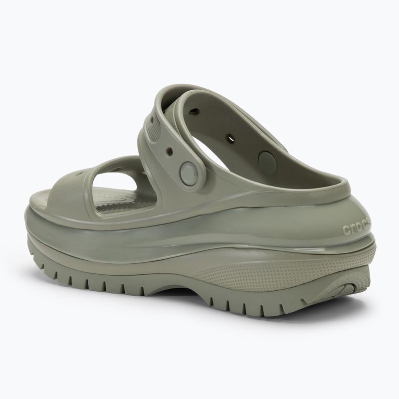 Sandały damskie Crocs Mega Crush elephant grey 4