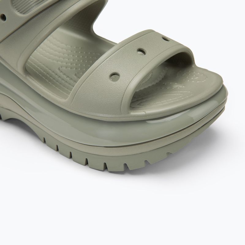 Sandały damskie Crocs Mega Crush elephant grey 8