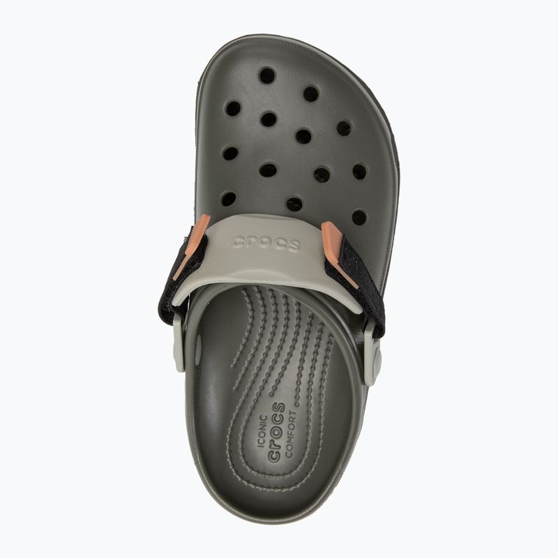 Klapki Crocs All Terrain dusty olive/multicolor 6